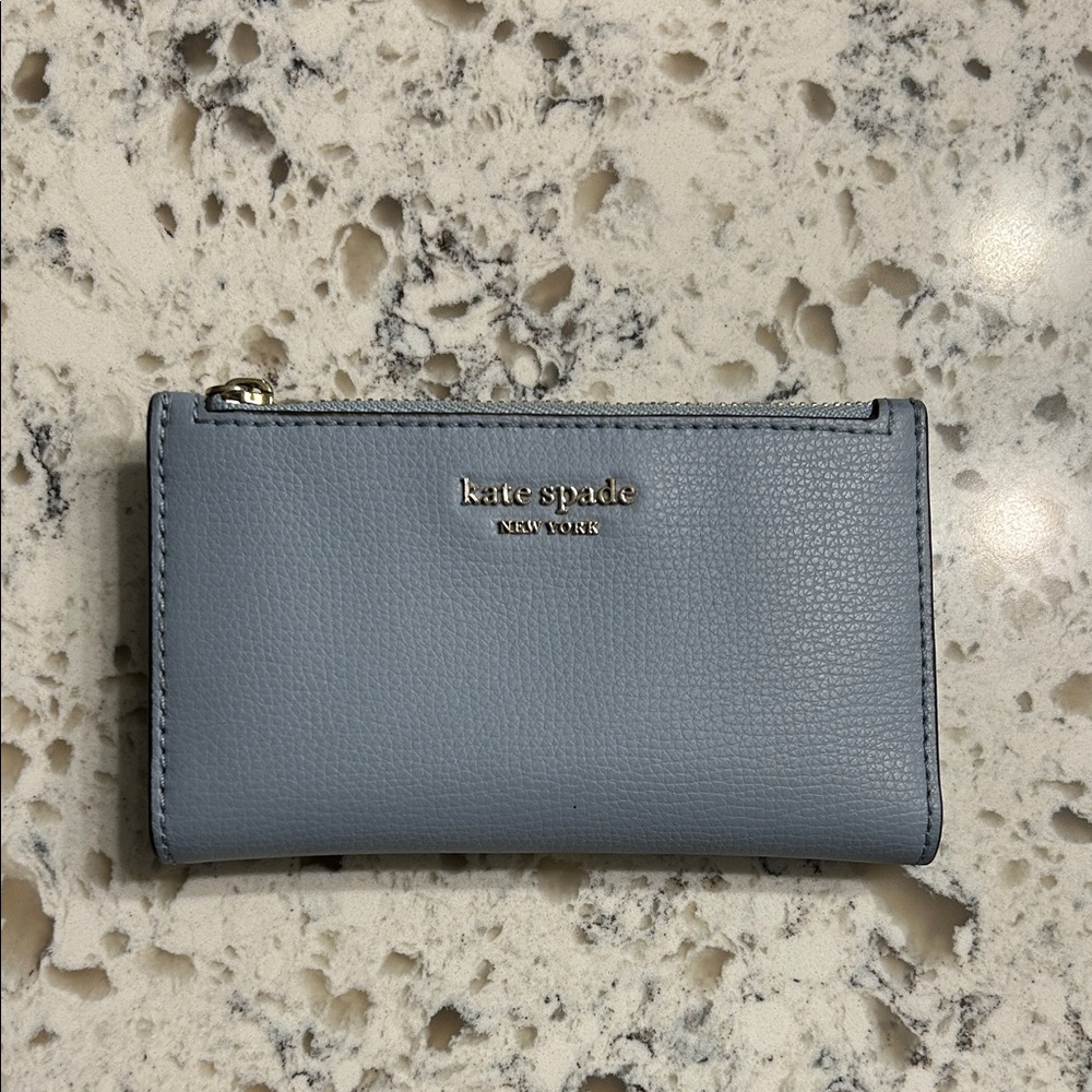 Kate Spade Blue Leather Wallet